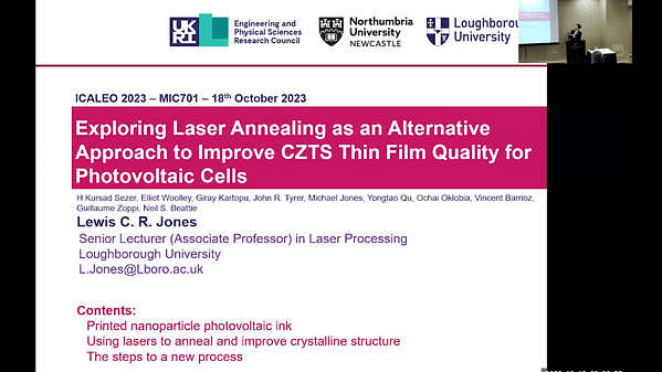 Exploring Laser Annealing as an Alternative Approach to Improve CZTS Thin Film Quality for Photovoltaic Cells