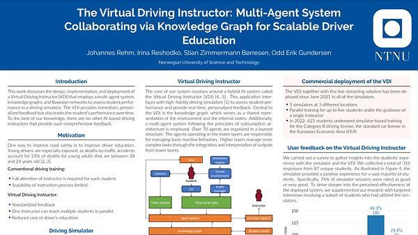 The Virtual Driving Instructor: Multi-Agent System Collaborating via Knowledge Graph for Scalable Driver Education