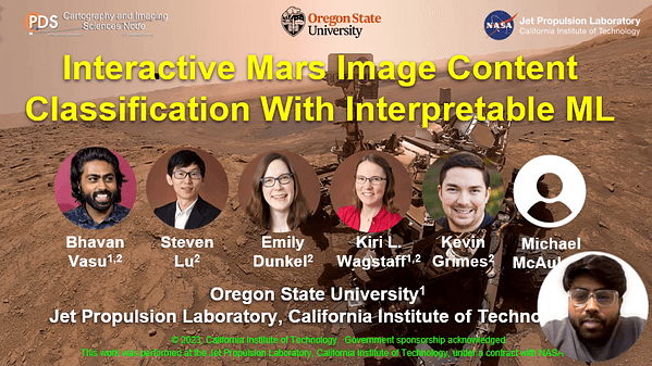 Interactive Mars Image Content-Based Search with Interpretable Machine Learning