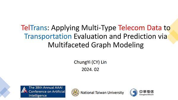 TelTrans: Applying Multi-Type Telecom Data to Transportation Evaluation and Prediction via Multifaceted Graph Modeling