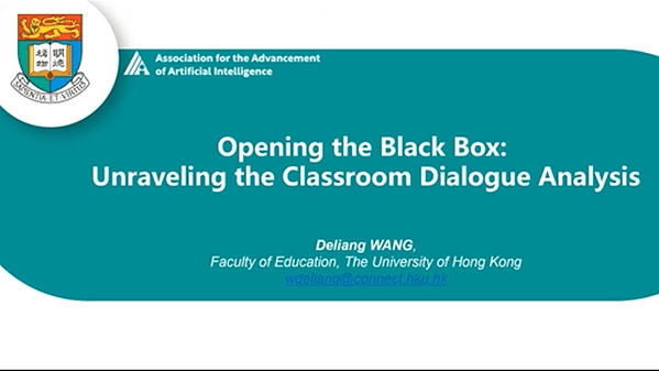 Opening the Black Box: Unraveling the Classroom Dialogue Analysis (Student Abstract)