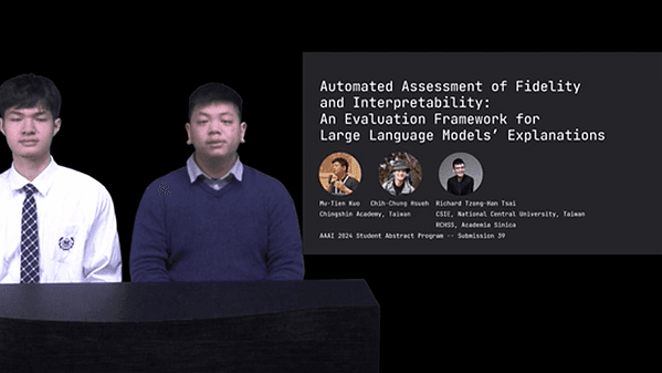 Automated Assessment of Fidelity and Interpretability: An Evaluation Framework for Large Language Models’ Explanations (Student Abstract)