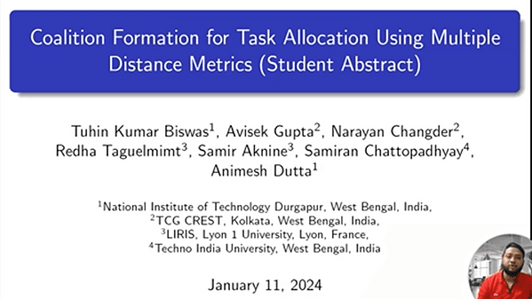 Coalition Formation for Task Allocation Using Multiple Distance Metrics (Student Abstract)