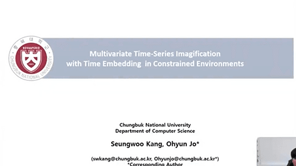 Multivariate Time-Series Imagification with Time Embedding in Constrained Environments (Student Abstract) | VIDEO
