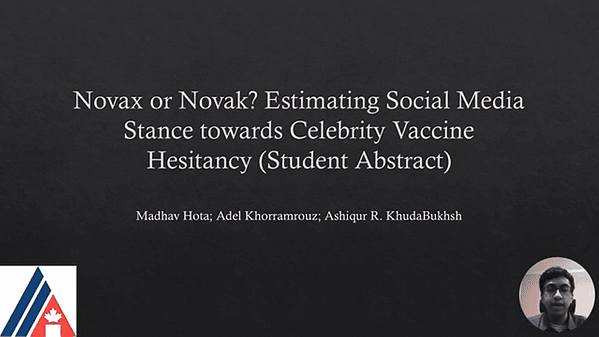 Novax or Novak? Estimating Social Media Stance towards Celebrity Vaccine Hesitancy (Student Abstract)