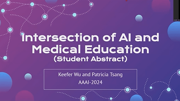 Intersection of Artificial Intelligence and Medical Education (Student Abstract)