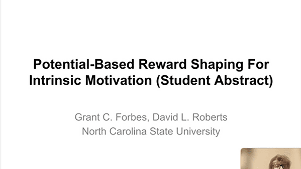 Potential-Based Reward Shaping for Intrinsic Motivation (Student Abstract) | VIDEO