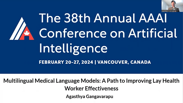 Multilingual Medical Language Models: A Path to Improving Lay Health Worker Effectiveness (Student Abstract) | VIDEO