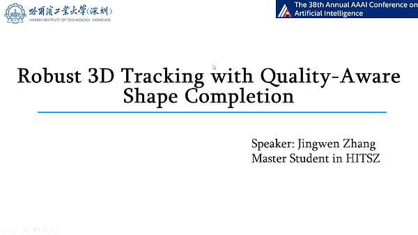 Robust 3D Tracking with Quality-Aware Shape Completion