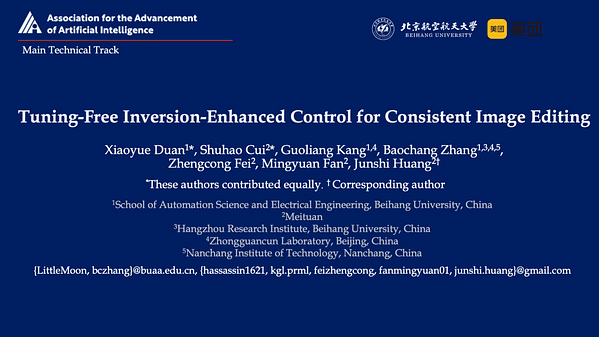 Tuning-Free Inversion-Enhanced Control for Consistent Image Editing