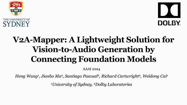 V2A-Mapper: A Lightweight Solution for Vision-to-Audio Generation by Connecting Foundation Models