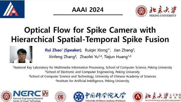 Optical Flow for Spike Camera with Hierarchical Spatial-Temporal Spike Fusion