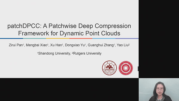 patchDPCC: A Patchwise Deep Compression Framework for Dynamic Point Clouds