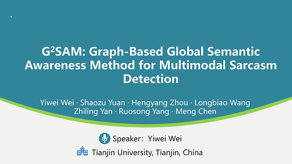 G^2SAM: Graph-Based Global Semantic Awareness Method for Multimodal Sarcasm Detection