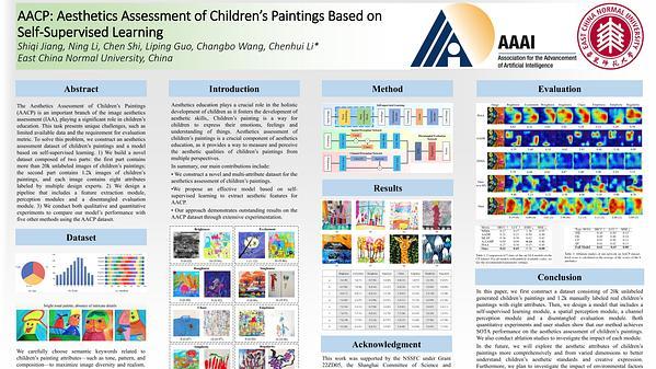 AACP: Aesthetics Assessment of Children’s Paintings Based on Self-Supervised Learning