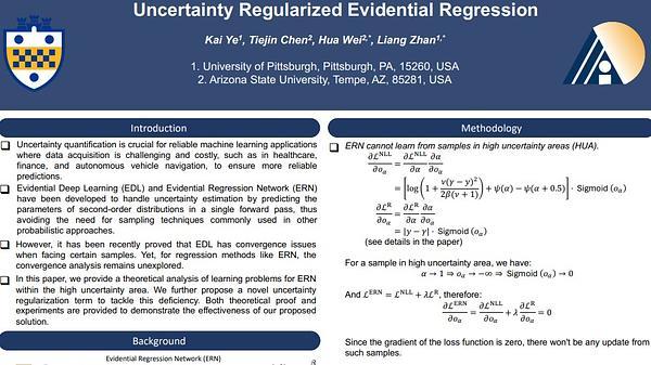 Uncertainty Regularized Evidential Regression