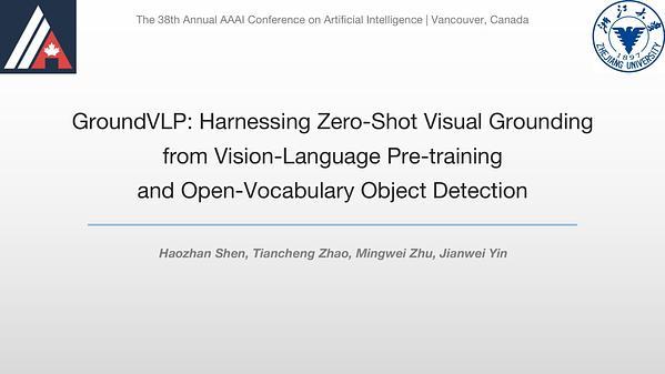 GroundVLP: Harnessing Zero-Shot Visual Grounding from Vision-Language Pre-training and Open-Vocabulary Object Detection