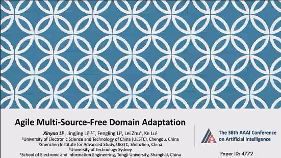 Agile Multi-Source-Free Domain Adaptation | VIDEO