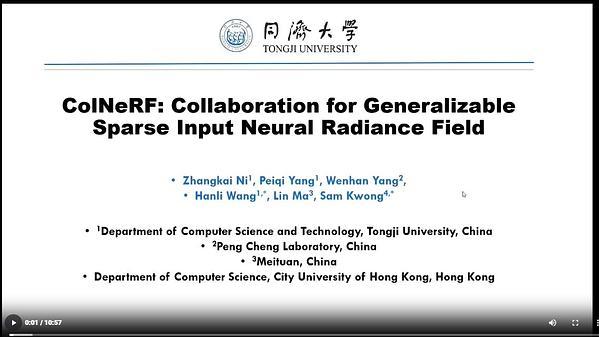 ColNeRF: Collaboration for Generalizable Sparse Input Neural Radiance Field