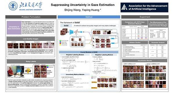 Suppressing Uncertainty in Gaze Estimation