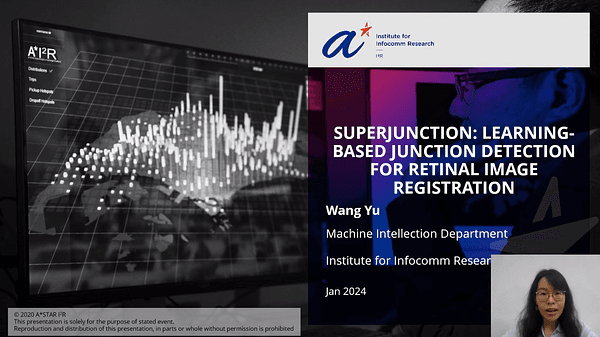 SuperJunction: Learning-Based Junction Detection for Retinal Image Registration | VIDEO