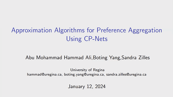 Approximation Algorithms for Preference Aggregation Using CP-Nets