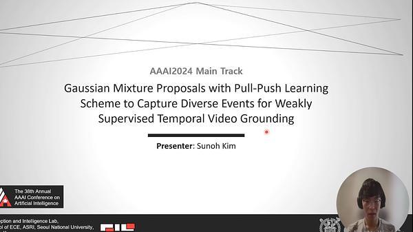 Gaussian Mixture Proposals with Pull-Push Learning Scheme to Capture Diverse Events for Weakly Supervised Temporal Video Grounding