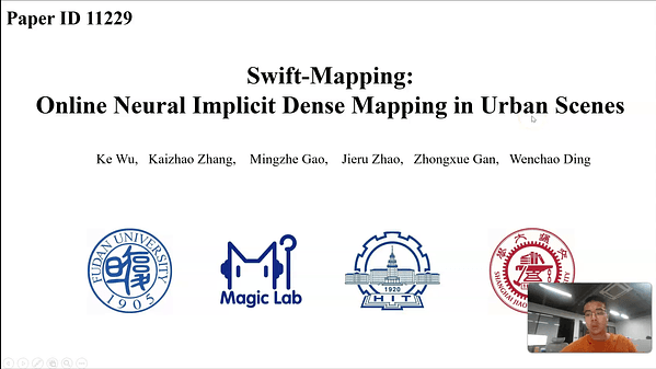 Swift-Mapping: Online Neural Implicit Dense Mapping in Urban Scenes | VIDEO