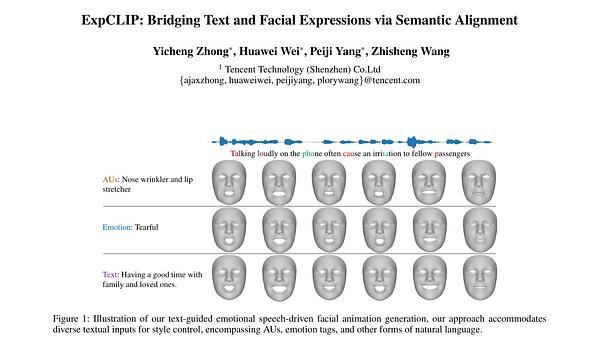 ExpCLIP: Bridging Text and Facial Expressions via Semantic Alignment
