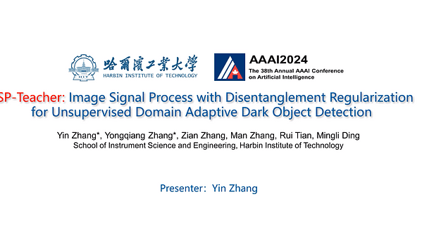 ISP-Teacher:Image Signal Process with Disentanglement Regularization for Unsupervised Domain Adaptive Dark Object Detection