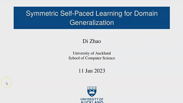 Symmetric Self-Paced Learning for Domain Generalization