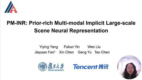 PM-INR: Prior-Rich Multi-Modal Implicit Large-Scale Scene Neural Representation