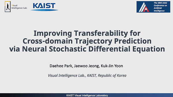 Improving Transferability for Cross-Domain Trajectory Prediction via Neural Stochastic Differential Equation | VIDEO