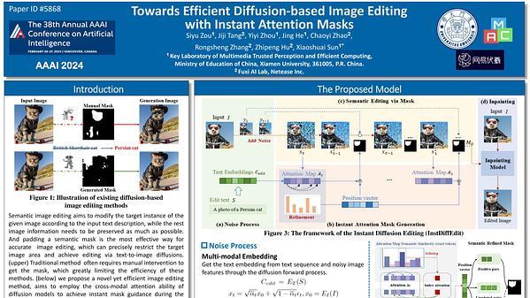 Towards Efficient Diffusion-Based Image Editing with Instant Attention Masks