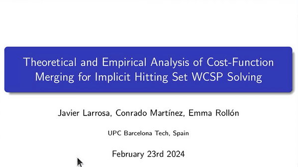 Theoretical and Empirical Analysis of Cost-Function Merging for Implicit Hitting Set WCSP Solving