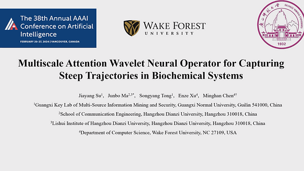 Multiscale Attention Wavelet Neural Operator for Capturing Steep Trajectories in Biochemical Systems