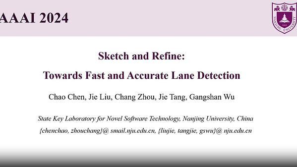 Sketch and Refine: Towards Fast and Accurate Lane Detection