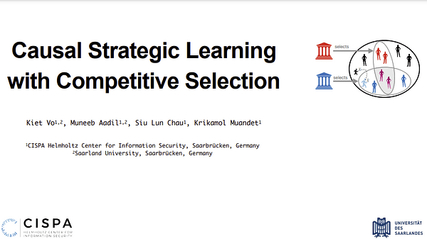 Causal Strategic Learning with Competitive Selection