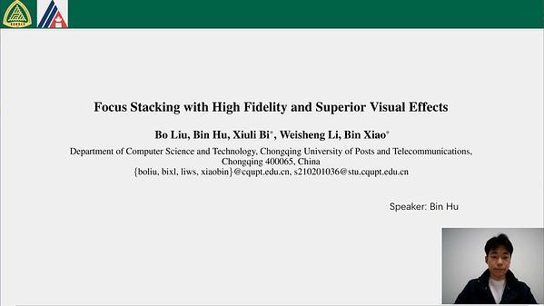 Focus Stacking with High Fidelity and Superior Visual Effects