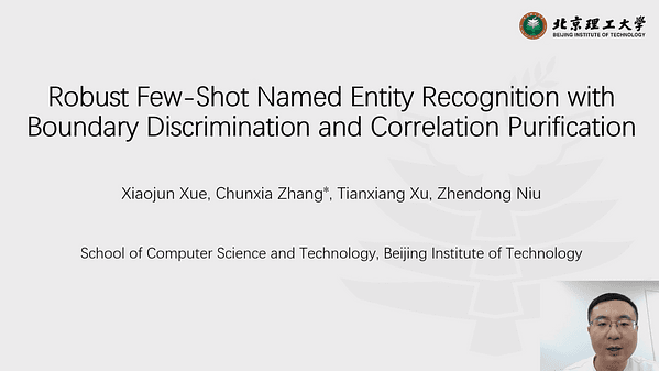 Robust Few-Shot Named Entity Recognition with Boundary Discrimination and Correlation Purification