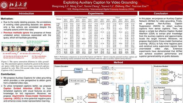 Exploiting Auxiliary Caption for Video Grounding