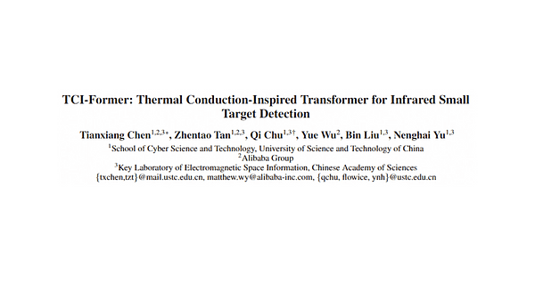 TCI-Former: Thermal Conduction-Inspired Transformer for Infrared Small Target Detection