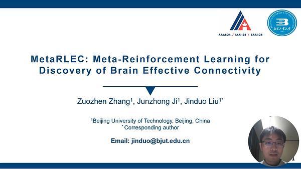 MetaRLEC: Meta-Reinforcement Learning for Discovery of Brain Effective Connectivity | VIDEO