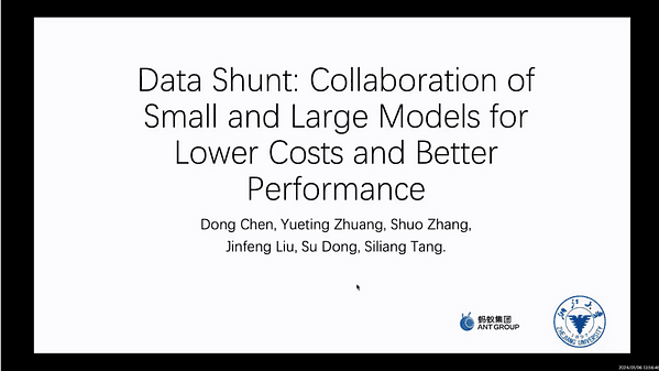 Data Shunt: Collaboration of Small and Large Models for Lower Costs and Better Performance