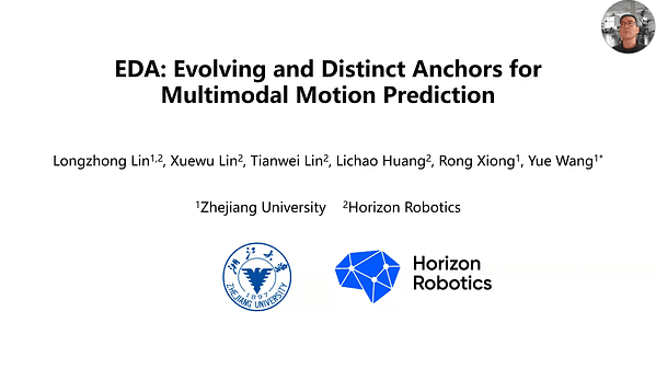 EDA: Evolving and Distinct Anchors for Multimodal Motion Prediction | VIDEO