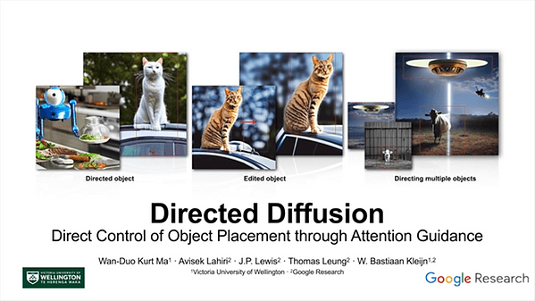 Directed Diffusion: Direct Control of Object Placement through Attention Guidance