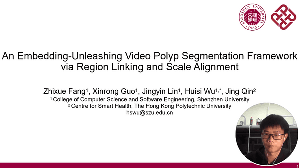 An Embedding-Unleashing Video Polyp Segmentation Framework via Region Linking and Scale Alignment