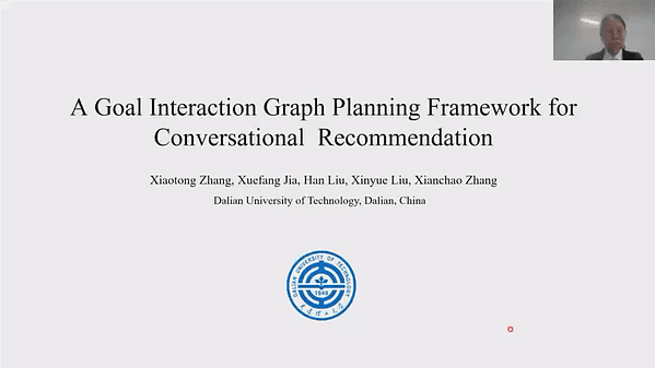 A Goal Interaction Graph Planning Framework for Conversational Recommendation