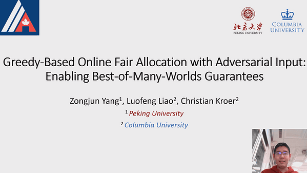 Greedy-Based Online Fair Allocation with Adversarial Input: Enabling Best-of-Many-Worlds Guarantees