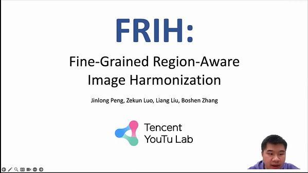 FRIH: Fine-Grained Region-Aware Image Harmonization | VIDEO